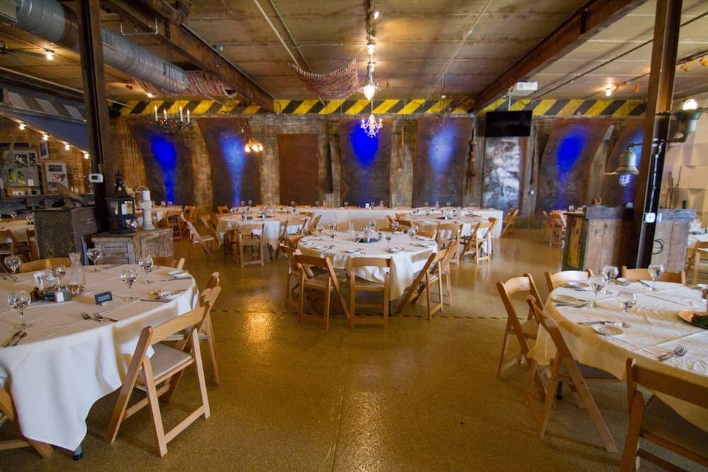 Warehouse winery event venue